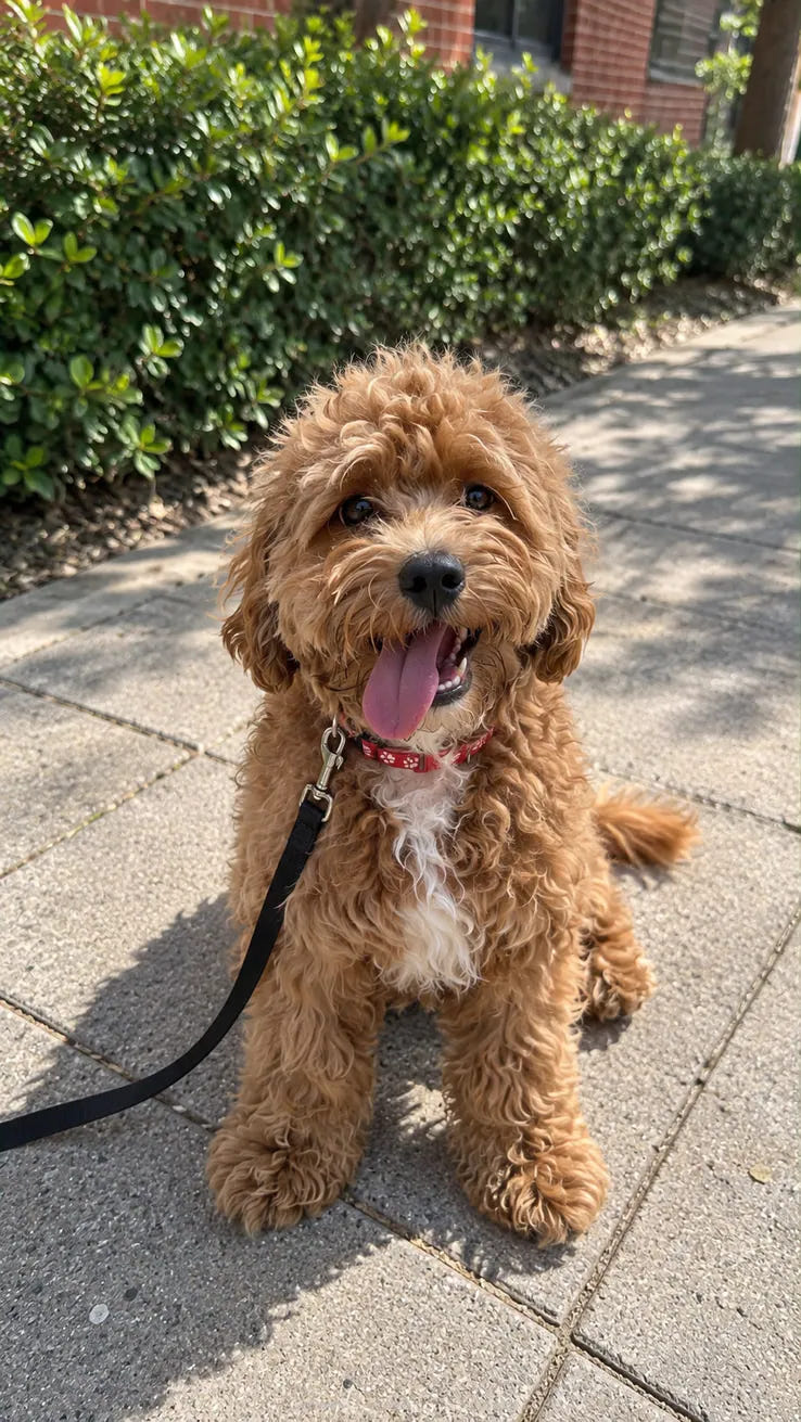 Charlie after his walk