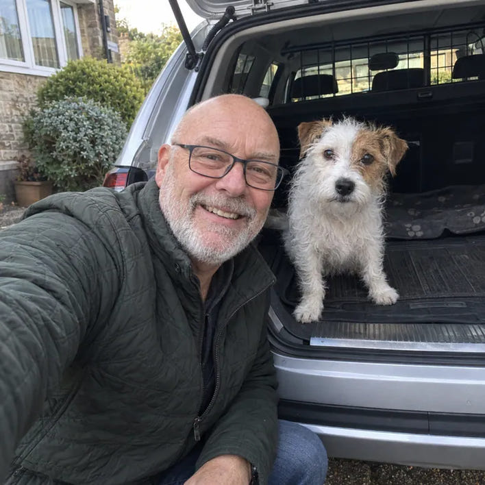 Scout, terrier mix
